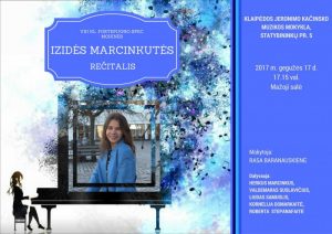 Izidės Marcinkutės recitalio afisa1